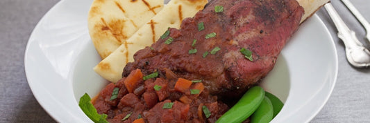 Smoked Middle Eastern Lamb Shanks