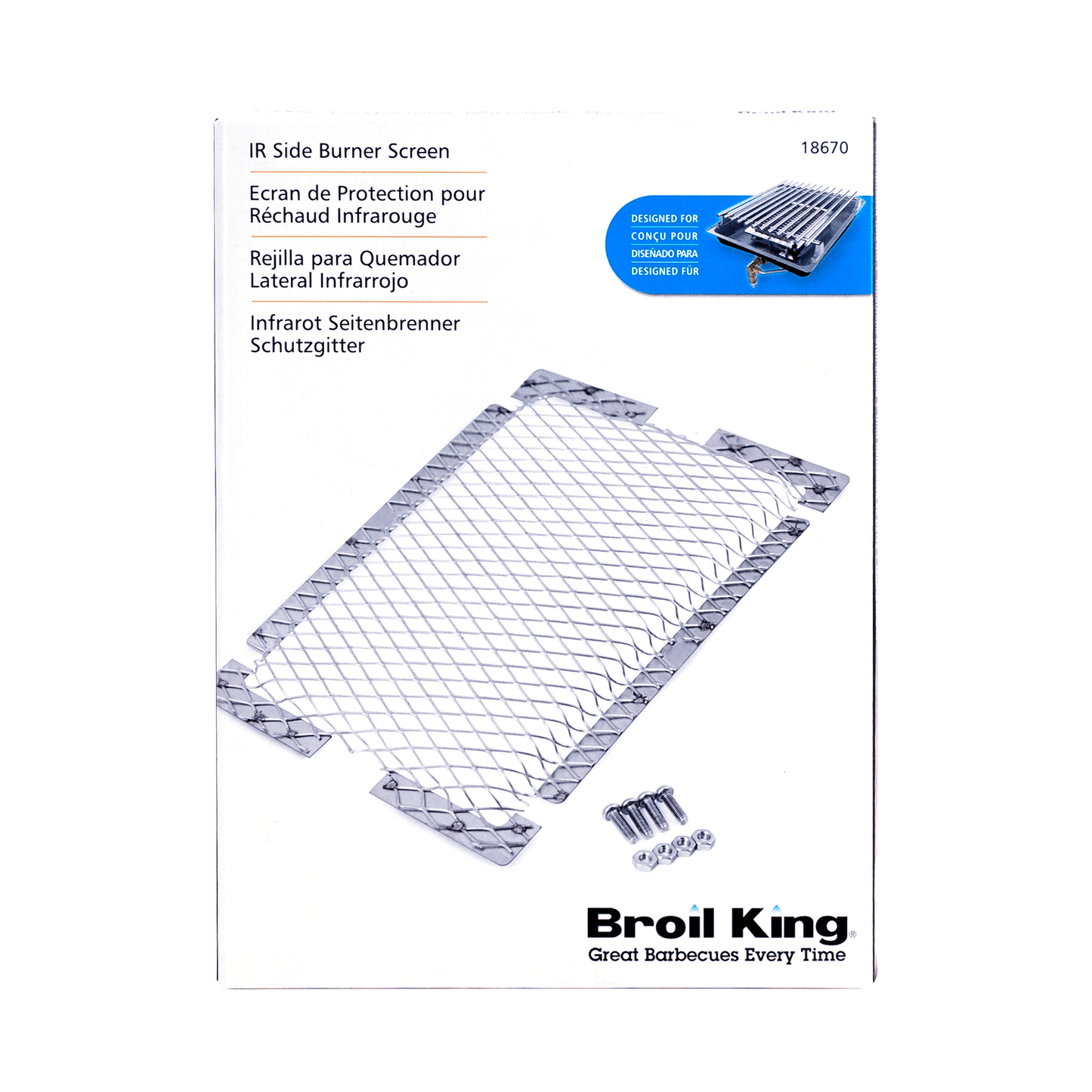 Broil King - Infrared Side Burner Screen