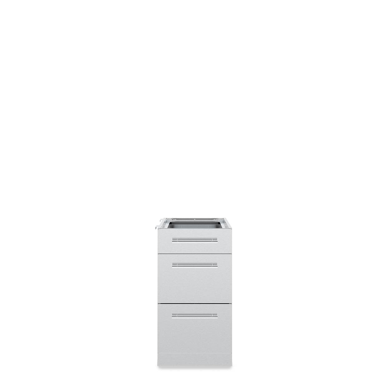 Broil King - 3 Drawer Stainless Steel Cabinet