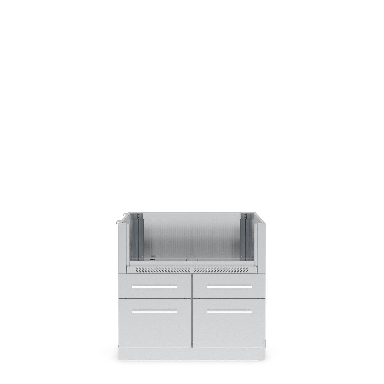 Broil King - 4 Burner Stainless Steel Cabinet