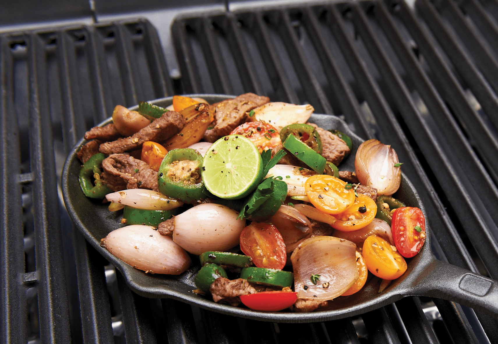 Broil King - FAJITA PAN WITH HOLDER