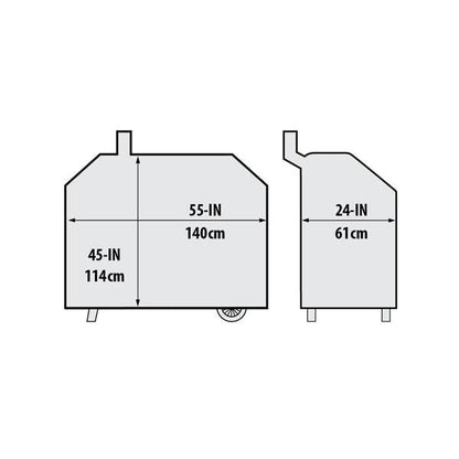 Broil King - Premium Grill Cover | Regal™ Pellet 400